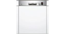 Bosch Serie 4 SMI50C15GB Semi Integrated 12 Place Full-Size Dishwasher in Silver